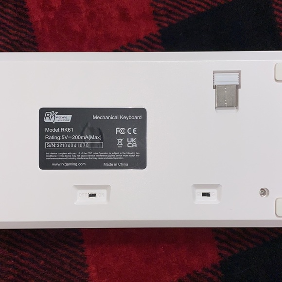 RK ROYAL KLUDGE KEYBOARD + Tape mod - Picture 3 of 4